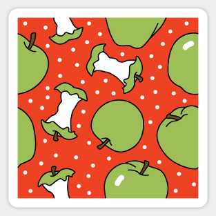 Apples with Polka Dots Sticker